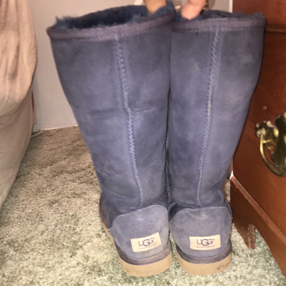 navy tall ugg boots